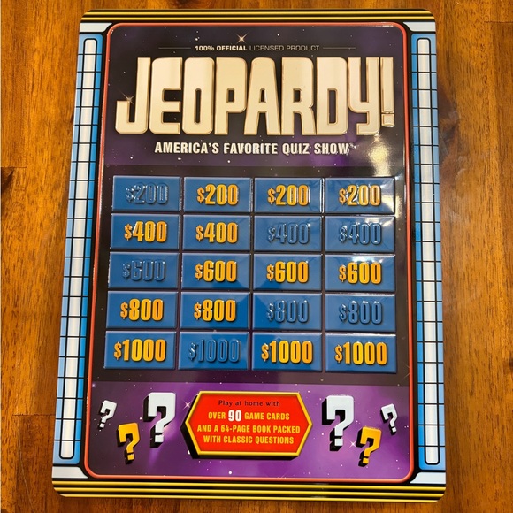 Other - NWT Jeopardy! Quiz Show Game